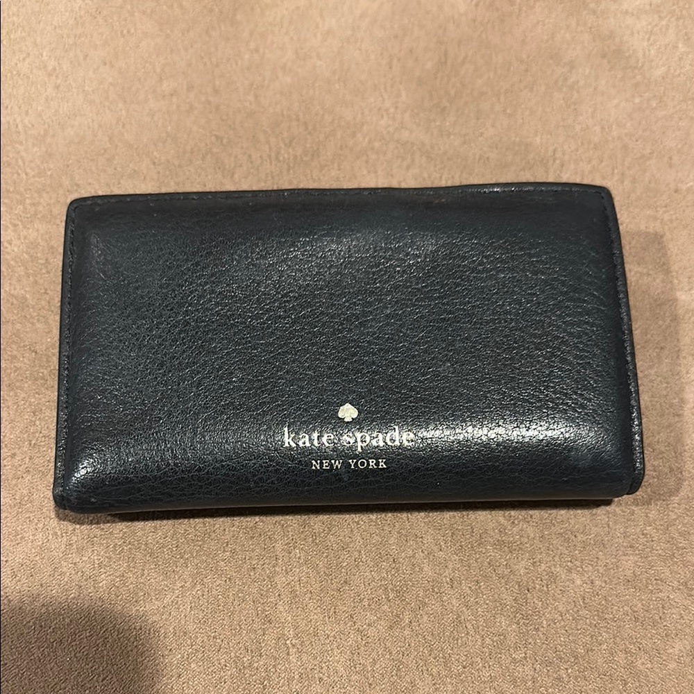 Kate Spade Black Leather Wallet